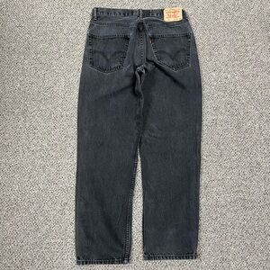 Levis 550 Faded Black Jeans